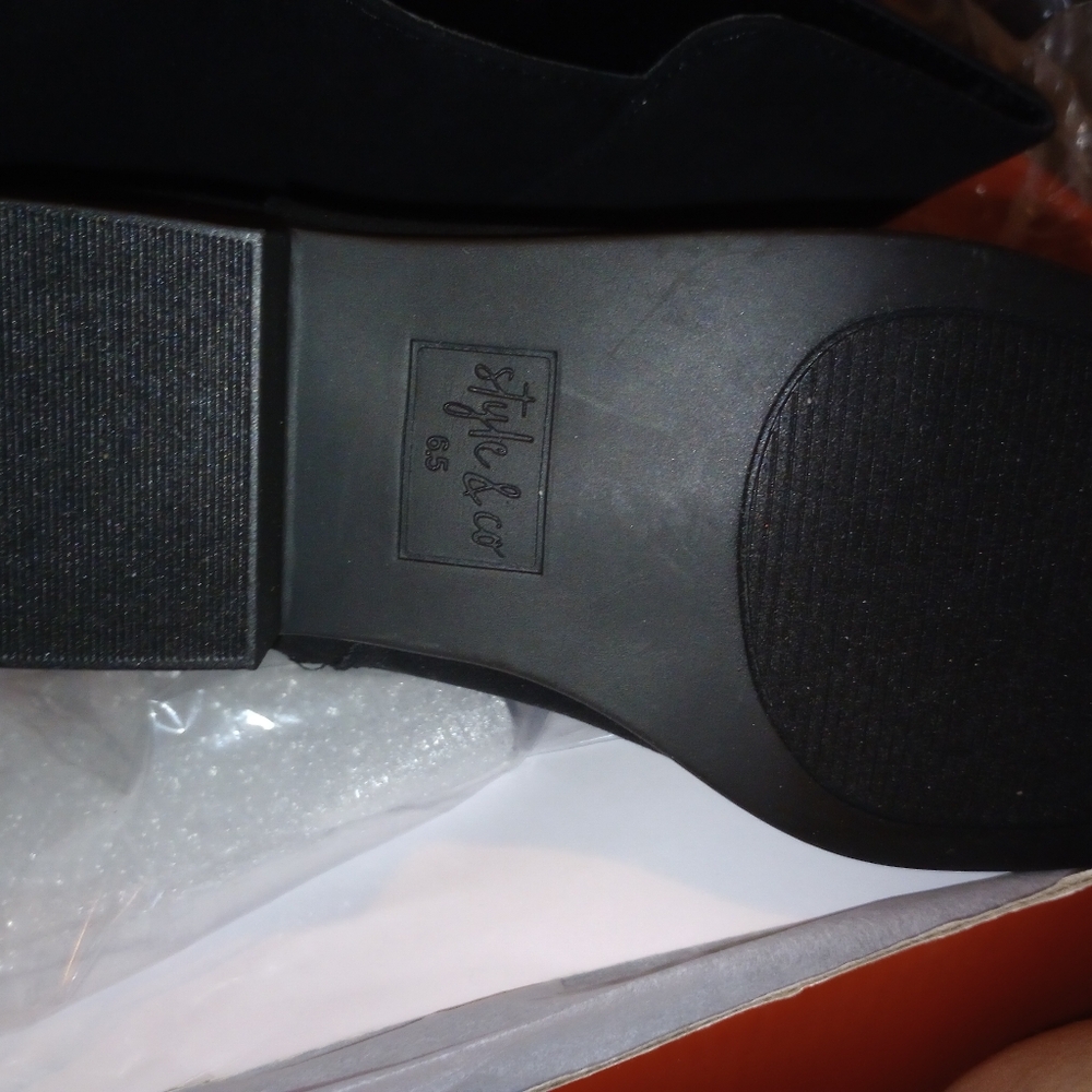 STYLE AND COMPANY RIDING BOOTS - Picture 6 of 16